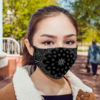 Worlds Dopest Mom Weed Sunflower Face Mask