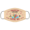 Yes I Am the Crazy Dog Lady Face Mask Reusable