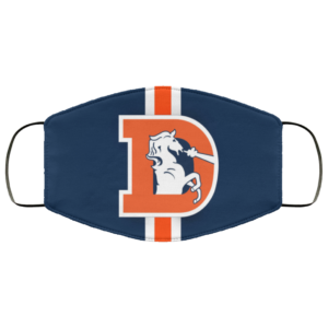 Fan’s Denver Broncos Face Mask Cloth Reusable Face Mask