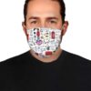 You can use anything for a mask because Its not about safety Its about compliance mask