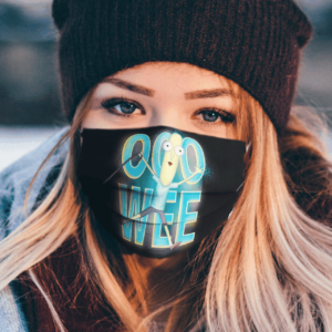 Mr. Poopybutthole OO WEE! Face Mask