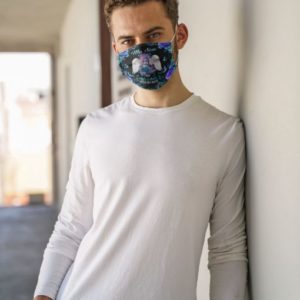 My son is my guardian angel He watches over my back Cloth Face Mask Reusable