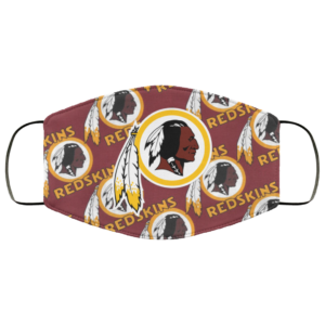 New Fan’s Washington Redskins Cloth Reusable Face Mask