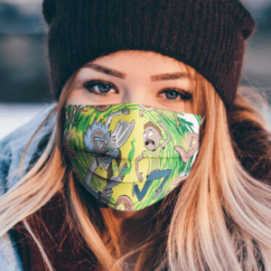 Rick and Morty Cronenberg Earth Dimension C-137 Interdimensional Twist Face Mask