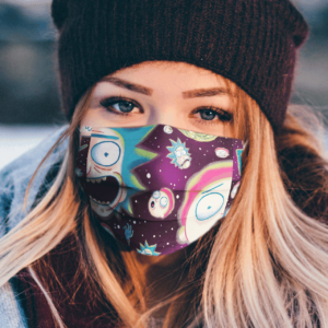 Rick and Morty Galaxy Face Mask