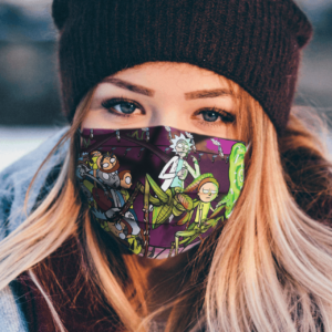 Rick and Morty Lets Not Talk About It Face Mask
