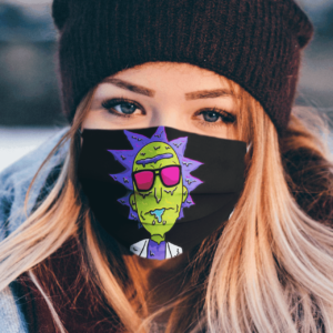 Rick and Morty melting Face Mask