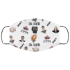 Nightmare Before Christmas Jack Skellington Cloth Face Mask