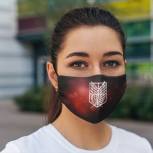 Survey Corps Face Mask Reusable