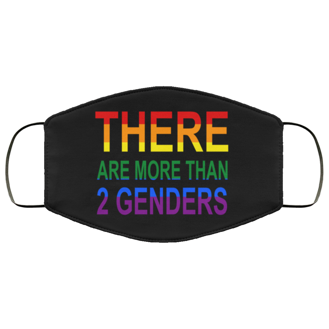 There Are More Than Two Genders Cloth Face Mask There Are More Than Two Genders Cloth Face Mask