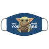 Ew People Baby Yoda Cloth Face Mask Reusable