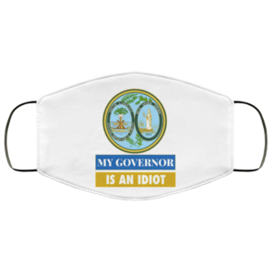 Sarcastic My Governor Is An Idiot South Carolina Politics Face Mask