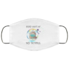 Stay Out Of My Bubble Funny Cute Sloth Lazy Animal Face Mask