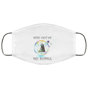 Attitude Isolation Sloth Stay Out Of My Bubble With Virus Bubbles Quarantine Social Distancing Face Mask