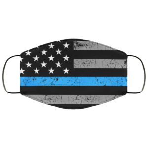 Blueline Flag Face Mask