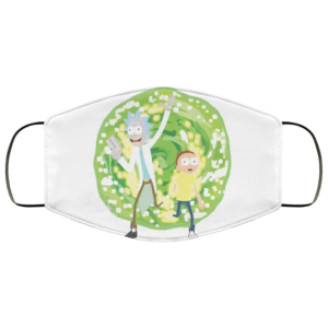 Rick and Morty retro Face Mask