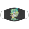 Peace between worlds Rick and Morty Peace among worlds Face Mask
