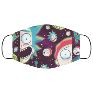 Rick and Morty Galaxy Face Mask