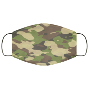 Camouflage Army Military Face Mask Washable Reusable