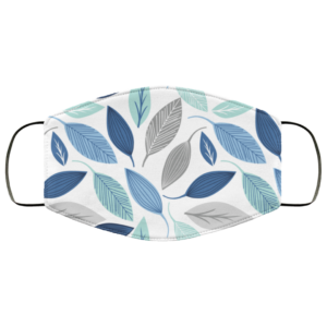Modern Leaf Colorful Leave Face Mask Washable Reusable