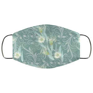 Watercolor Flowers Face Mask Washable Reusable