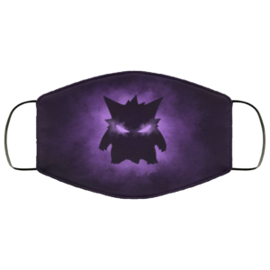 Realistic Gengar Face Mask Reusable