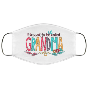 Blessed to be called grandma Face Mask