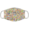 Dallas Cowboys Love Cloth Face Mask