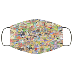 Wheres Morty Face Mask Reusable