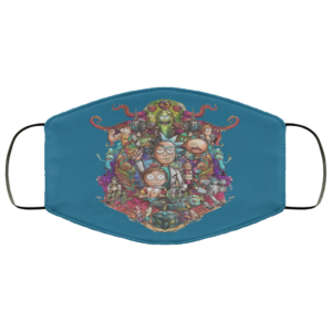 Buckle Up Morty Face Mask Reusable