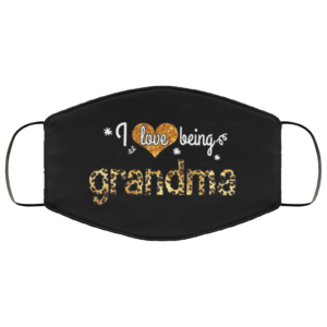 I love being grandma Face Mask