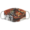 The Black Swordsman Face Mask Reusable