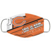 This Is How I Save The World Chicago Bulls Cloth Face Mask