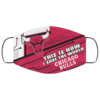 This Is How I Save The World Chicago Bulls Cloth Face Mask