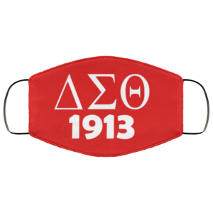 Delta Sigma Theta Face Mask
