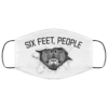 German Shepherd six feet people Face Mask