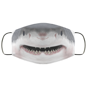 Smiling Shark Cloth Face Mask