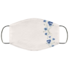 Blue flowers Face Mask