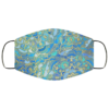 Blue succulent Face Mask