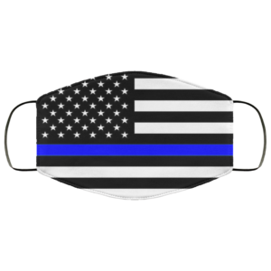 Police Cloth Face Mask Reusable