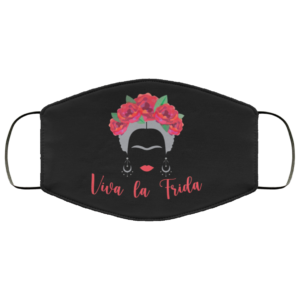 Viva La Frida Kahlo Feminist Face Mask