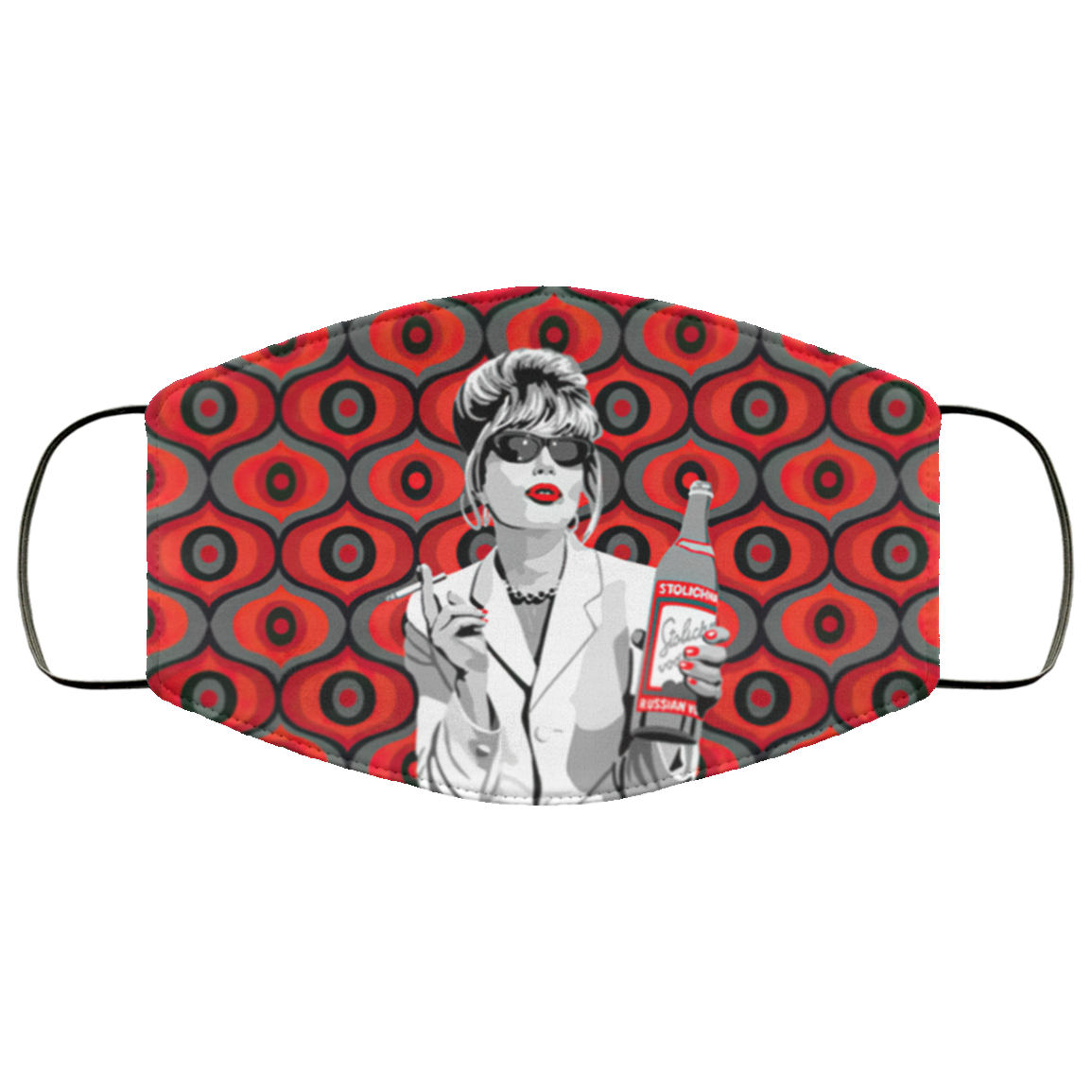 Absolutely Fabulous Patsy Stone Reusable Face Mask