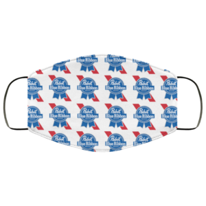 Pabst Blue Ribbon Face Mask