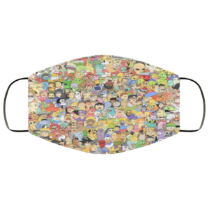 Wheres Morty Face Mask Reusable
