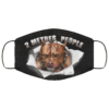 2 Metres People Funny German Shepherd Face Mask