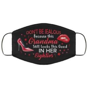 Dont Be Jealous Because This Grandma Still Looks This Good in Her Eighties Face Mask