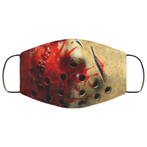 Creepy Halloween Movie Retro Mask Jason Mouth Mask Friday The 13th Face Mask