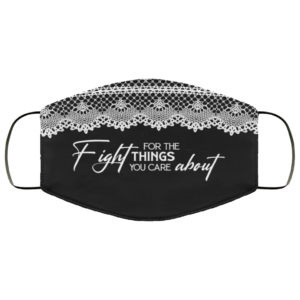 RBG Collar Fight for the Things You Care Face Mask