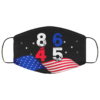 8645 2020 Floral Anti Donald Trump Face Mask