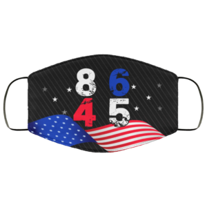 8645 2020 American Flag Anti Donald Trump Face Mask
